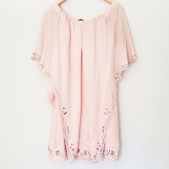 Kobi Halperin 100% Silk Veronica Off Shoulder Dress XS Pink Fairy Romantic $595 - Picture 4 of 16